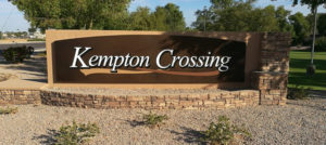 Kempton Crossing Entrance Chandler AZ 85225